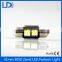 Car bulb lamp 31mm 5050 2smd Canbus Led festoon Light led dome light
