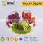 PET disposable fresh salad packing container