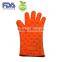 high quality food-grade microwave silicone five fingers rubber glove /silicone pot holder