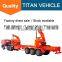 long boom crane loader container trailer cimc box loader trailer