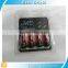 Auto Valve Tri Color Dust Cap Car Tubeless Tire Valve