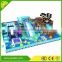 Playful kid's zone indoor soft playground equipment