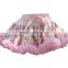 Hot sale wholesale children's boutique clothing girl party wear western dress puffy baby tutu skirt colorful design OEM