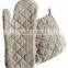 plain oven mitt cotton mitt