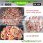 fozen meat poultry cutting machine for froze fresh chicken ,fish, duck