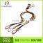 China factory custom print logo nylon dog collar and leash