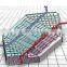 Hexagonal high efficiency cross-counterflow plateheat exchanger
