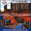 Hydraulic double piston injection pump for concrete mine use