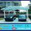 low cost prefab steel structure carports/garages/canopies
