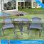 wholesale factory wicker outdoor furniture leisure rattan table and chair