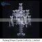 Factory supply unique design tall crystal candelabra for weddings on sale