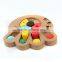 Interactive toys for dogs and cats Food treated wooden pet feeder educational pet bone paw puzzle toys