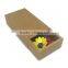 New style kraft pull-out drawer boxes for gift packaging