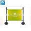 Portable use outdoor cafe barrier