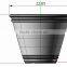 Colorful Rotomolded PE Flower Pots