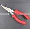 2016 Animal handle function long nose plier,Mini plate diagonal cutting pliers ,Carbon Steel Plier black