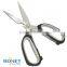 SKI0014 FDA qualified 7-3/4" sharp point kitchen bottle opener scissors