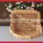 boat shaped willow basket wholesale