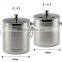 FDA certification Stainless Steel ice buckets wholesale ice bucket holder