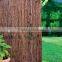 single face bark fence for garden