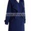 Beige /Grey/Indigo blue color Open front design Full lined long jacket,beautiful women Belted Textured Trench jacket Coat