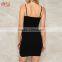 2017 Sexy Crochet Lace Dress Black Cocktail Lace Dress