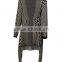 Women's Aztec Diamond Print Knitted Waterfall Cardigan, Women's Sweater