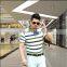 golf shirt most popular items flat knit stripe t-shirt