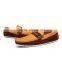 male casual shoes fashion new model style from china factory, high quality men casual peas shoes sample with leather