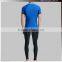 Short Sleeve & Long Pants Compression Running Clothing Sports Gym Wear Skin Underwear