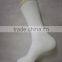 white blank sublimation socks 100 polyester socks with rib on leg