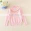 hot sale baby girls sweater/infant cute baby sweater for 1-4 years girls 5 colors