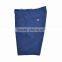 Button Fly Washed Navy Mens Smart Chino Shorts