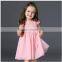 Girls summer dress a little girls pink princess short sleeve