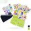 2016 Hot! New arrival high quality boys clothing sets with dinosaur printed