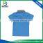 OEM new 95%cotton 5%spandex contrast color kids golf polo shirt with pocket