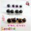 14mm Purple Craft Safety Eyes For Stuffed Animal & Crochet Doll