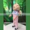 18 inch american girl doll with pink doll clothes pattern for sale