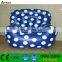Inflatable dots printed sofa arm chair inflatable full printing seat