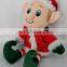 New Christmas Decoration Gift Soft Plush Couple Elf Doll Wholesale Cheap Stuffed Plush Christmas Elf Toy