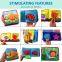 SOFT BOOK TOY BABIES Fabric Activity Crinkle Cloth Handmade Educational