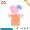 Pig family happy hand puppet soft stuffed educational funny toy