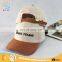 WINUP suede material hat with mental clasp fashion baseball cap