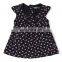 Navy Multi Floral Printed Frock For Kids