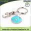 Hot sell promotional trolley coin keyrings,Supermarket coin tokens keychain.