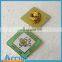 Top quality Custom Souvenir Embossed Logo Metal Badges for sale or promotion