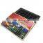 Empty rectangular chocolate candy gift packaging metal tin can box