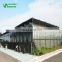 intelligent control glass greenhouse for rose/mushroom/tomatoes