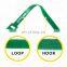 Low Profile Adjustable Hook And Loop Cord Straps with Branded Logo