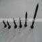 Carbon steel thread streaker point drywall screw